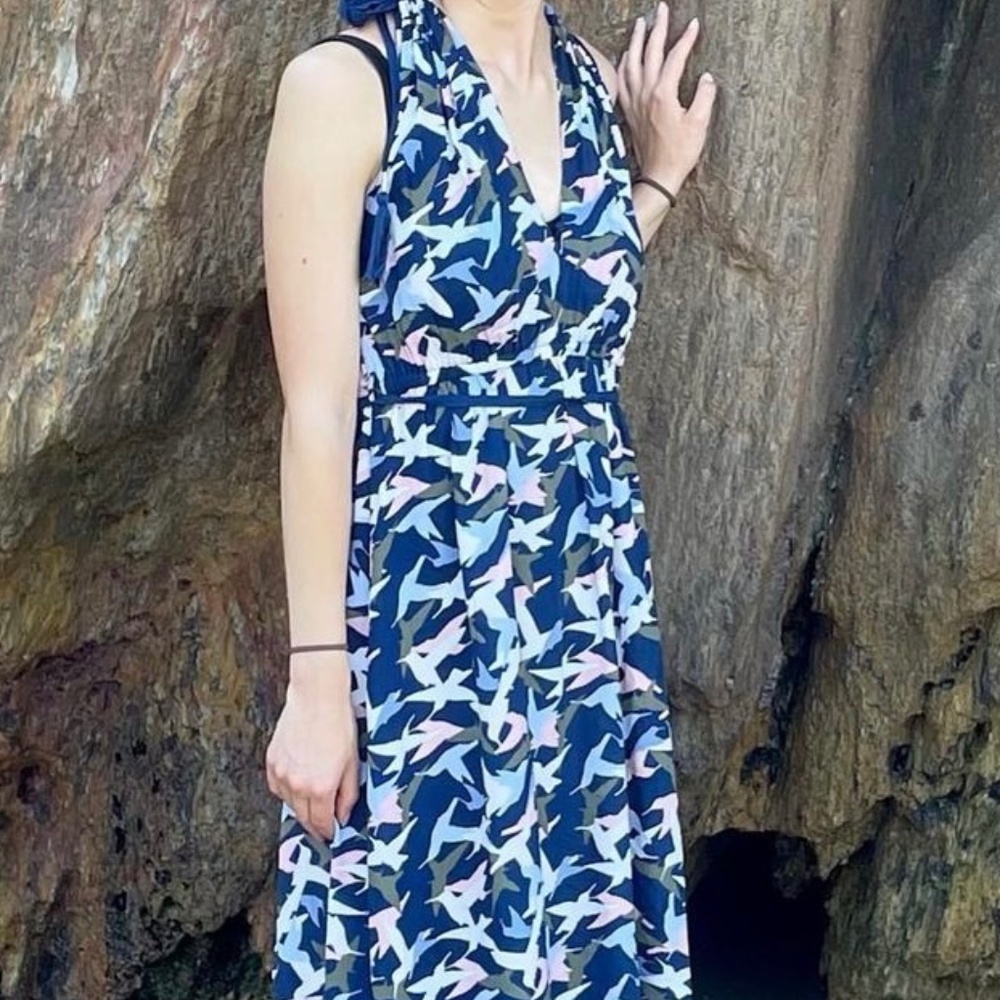 Dannii Minogue Printed Maxi Vacation Dress🌺